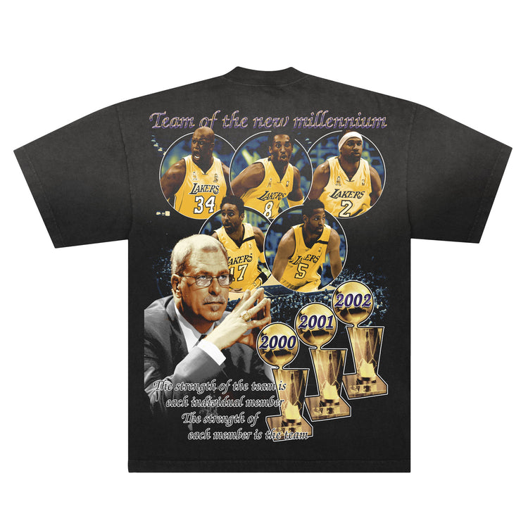 2002 Los Angeles Lakers T-Shirt (sun fade)