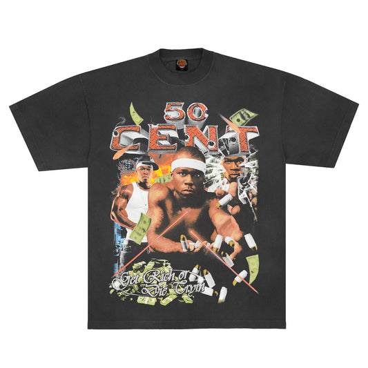 50 Cent T-Shirt (vintage black)