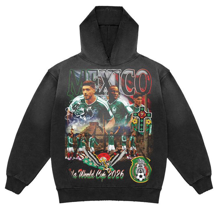 (SMS Exclusive) Mexico 2026 FIFA World Cup Spray Hoodie