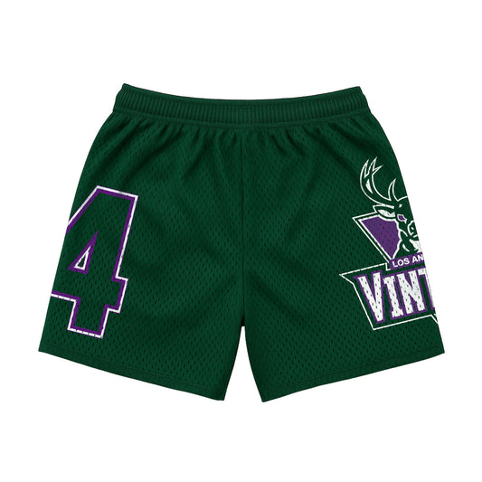A.M. Vintage Bucks mesh shorts