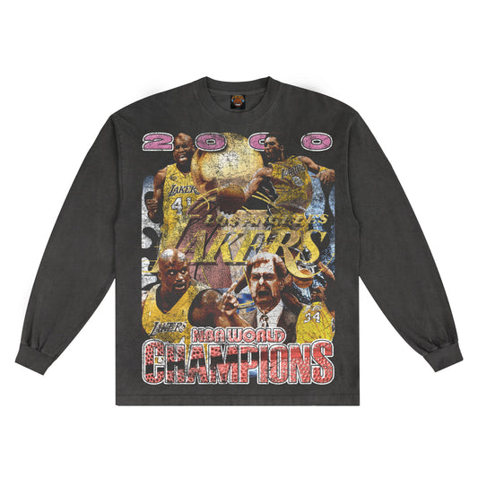 2000 Lakers Champs long sleeve (vintage black)